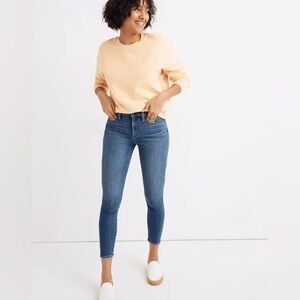 Madewell Curvy High-Rise Skinny Crop Jeans - Petite